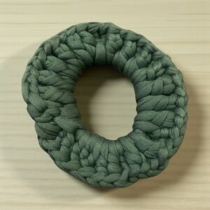 Handmade Hunter Green Hair Scrunchie